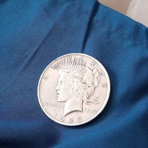 1923 peace dollar